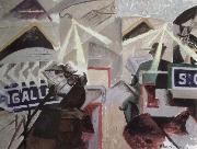 gino severini le nord sub oil painting on canvas
